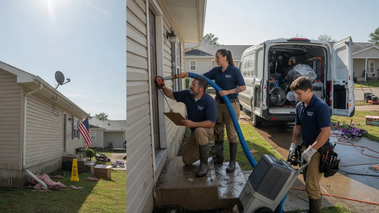 Ceiling Water Damage Restoration in Keokuk, IA near me